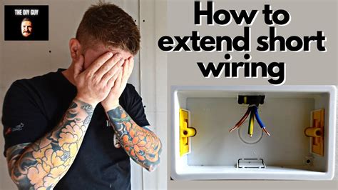 junction box for extending wire|how to extend outlet wires.